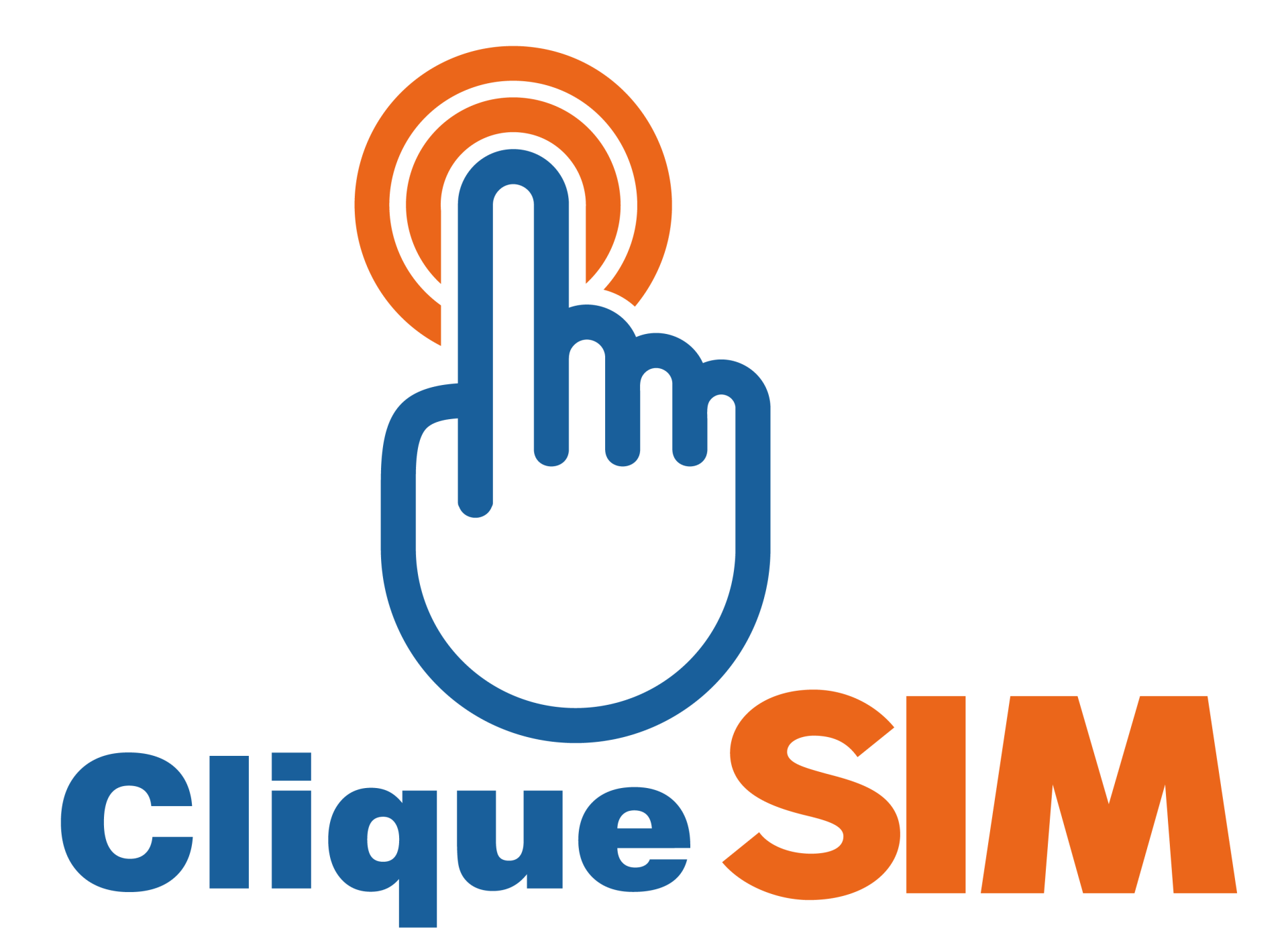 Logo colorida Transparente Clique Sim Notícias